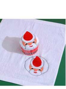 1 Stück Stück Stück Weihnachts-Handtuch Geschenk Einzigartiges Party-Gastgeschenk, durchdachtes Feiertagsgeschenk, süßes weiches Handtuch Unverzichtbares Element für eine unvergessliche Weihnachtsfeier - Übersicht 4