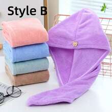 1pc Quick-Drying Absorbent Microfiber Hair Towel Headband For Women, Suitable For Long, Curly, Wet Hair, Fast Drying And Anti-Frizz, With Elastic Band, Foldable Into Bath Towel, Great Mother's Day Gift For Mom - Multicolor - View 15