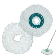 Compatible With Leifheit Spin Mop Replacement Pads, Microfiber Dry & Wet Dual-Use Mop Head Accessories, Spin Mop Head, Mop Replacement Cloth Pads, Cleaning Tool Replacement Pack - Multicolor - View 9