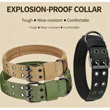 1pc Adjustable No-Pull Dog Head Collar, Durable Training Halter With Soft Padding For Medium & Large Dogs - Multicolor - View 6