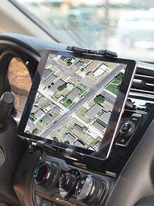 LRBH Universal Car Mount [2-In-1] CD Slot GPS Car Mount, Suitable For 7-12.4 Inch Tablets, CD Player Phone Holder, Suitable For 3.5-7 Inch Smartphones, Dashboard Mount, Suitable For IPad Pro/Air/Mini - B - View 8
