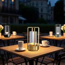 1pc Modern Geometric Crystal Table Lamp | Touch Control, 3-Color Dimming Function, Portable Handheld Lamp, Soft Light High Brightness LED Night Light, Suitable For Home And Office Decoration, Night Light Use - Geometric Crystal Night Light - View 3