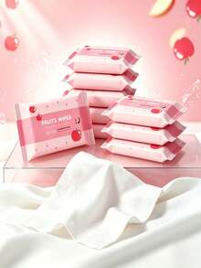 Mini, Portable, Nonwoven Fabric Wet Wipes ,Suitable For Daily Cleaning,Essentials For Travel,Fall Decor.(Used For Item Cleaning, Not For Body Part Cleaning) - Multicolor - View 1