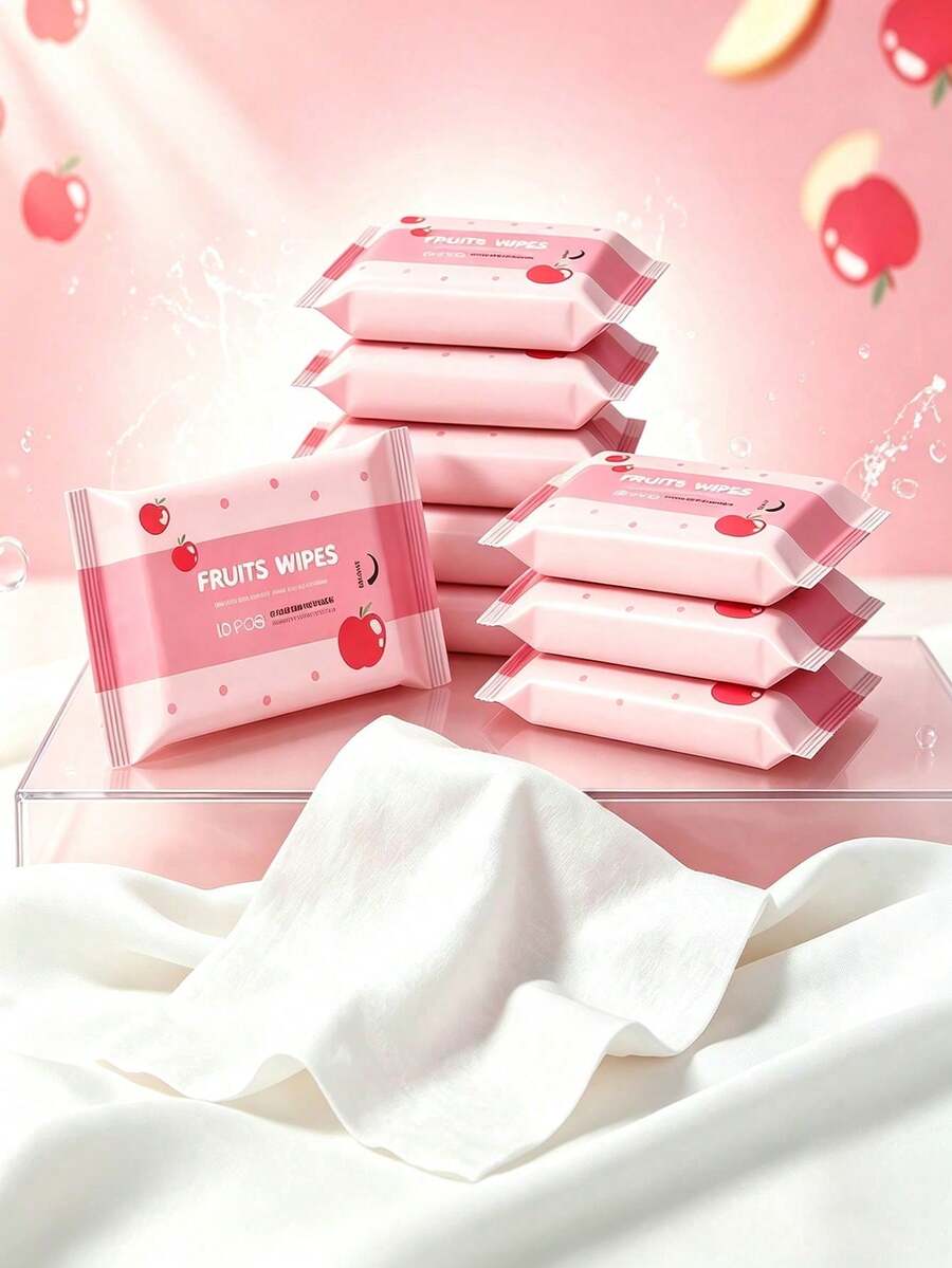 Mini, Portable, Nonwoven Fabric Wet Wipes ,Suitable For Daily Cleaning,Essentials For Travel,Fall Decor.(Used For Item Cleaning, Not For Body Part Cleaning) - Multicolor - View 1