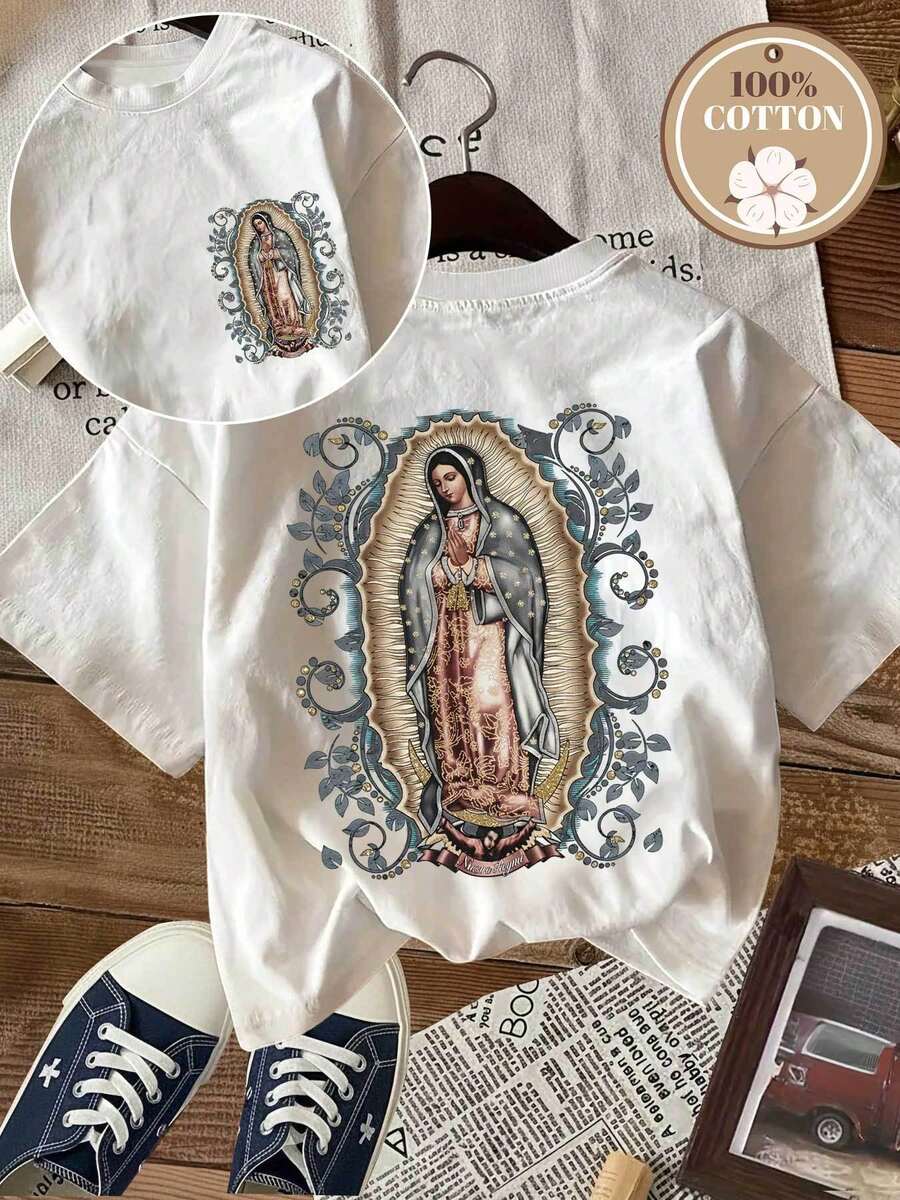 Women T-Shirts - 白色 - 查看 1