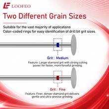 2pcs T-Shaped Diamond Drill Bits 3/32" Shank, Diamond Abrasive Nail Drill Bits For Acrylic Gel Nail Sidewall Trimming And Shaping, Salon And Home Use - Multicolor - View 9