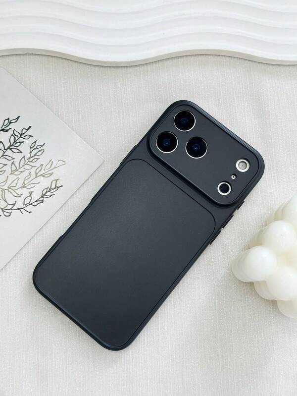 Compatible With IPhone Anti-Drop Matte TPU Corning Phone Case, One-Piece Large Camera Cutout, Shock-Absorbing Protective Shell