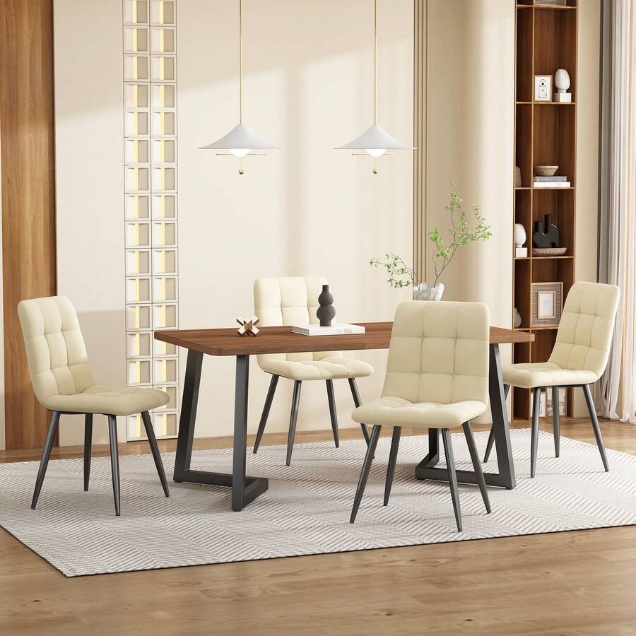 Dining Tables - 브라운 - 보기 1