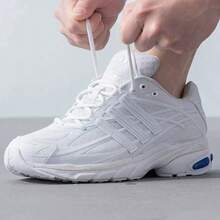 Adidas Spring/Summer Mesh Unisex Sports Shoes, Couple Casual Chunky Sneakers IG1740 - White - View 3
