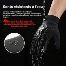 Gants de moto - noir - Voir 5