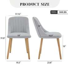 Kselythan Dining Chairs - Grey - View 3