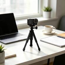 Mini Portable Camera Tripod Handheld Grip Desktop Selfie Stick Mount, With Magnetic Quick Release Base, Compatible With DJI Osmo Action 5 Pro 4 3 Action Camera Accessories - View 9