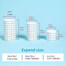 1/3/4 Rolls Breathable Non-Woven Mesh Adhesive Tape, Strong Pressure-Sensitive Dressing Tape, Multiple Sizes, Suitable For First Aid Kits - Breathable Adhesive Tape - View 5