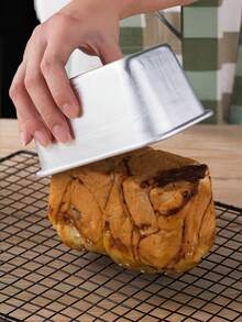Rectangular Baking Mold (1pc) – Multi-Purpose Cake And Air Fryer Mold Set, Suitable For Brownies, Chocolate Cake And Toast Bread – Perfect For Homemade Cookies, Cakes And Breads – Essential For Holiday Baking And Baking Accessories - Multicolor - View 3