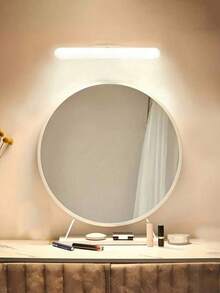 30cm/11.81in LED Cabinet Light, Touch Activated, Adjustable Brightness, 3 Color Settings, USB Rechargeable Light Bar, LED Bedside Lamp, Suitable For Mirror, Kitchen, Wardrobe, Nightstand, Desk - Three Colors Of Light - View 2