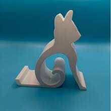 Universal Phone And Tablet Stand, Suitable For Bed, Office, Car Use, Cute Cat And Dog Design, Hands-Free Video Call, Pet Lover Must-Have Fun Shaped Phone Holder, Christmas Gift Phone Stand, Halloween Phone Stand - Multicolor - View 10