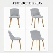 Kselythan Dining Chairs - Grey - View 4