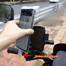Bicycle Rider Phone Rain Cover - Touchscreen Phone Bag, Essential For Rainy Day Cycling, High Cost-Performance Phone Bag, Rechargeable Rain Bag, Suitable For Cycling, Rainy Days, Outdoor Activities, Bicycle Bag, Fashionable Design, Secure Fit, Essential For Cycling Enthusiasts (No Electronic Devices Included) - Clear - View 6