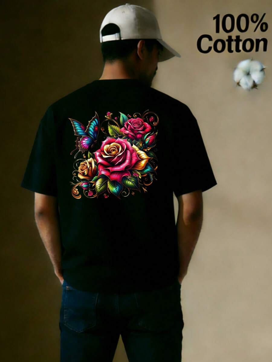 Camisetas de hombre - Negro - Ver 1