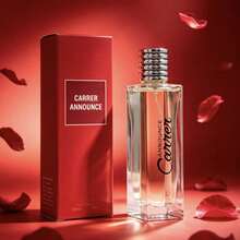 REYES QUEENS Carrer Announce Eau de Toilette 50ml for Men – Fresh Aromatic Scent with Bergamot, Marine Notes, Lavender, Jasmine, Cedar & White Musk – Clean, Confident & Versatile – Ideal for Daily Wear, Office & Casual Occasions - 50 ml - Ver 1