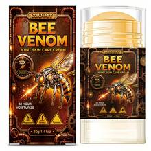 Xioimy Barra de veneno de abeja eficiente para articulaciones, adecuada para molestias en rodilla, mano, pie, codo y hombro. Cuida la piel de las articulaciones, fórmula natural con ácido hialurónico y colágeno, fácil de absorber, adecuada para personas mayores y entusiastas del deporte. - cantidad - Ver 10