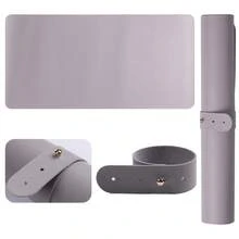 Tapete de escritorio de cuero para arte de uñas en rosa, blanco y beige, impermeable, resistente a manchas, duradero, plegable, adecuado para almohadilla de apoyo para brazos de uñas, almohadilla de cuidado de uñas, tapete de escritorio para uñas, toalla multiusos para belleza, tatuajes y cirugía dental, almohadilla impermeable para herramientas de uñas - Multicolor - Ver 14