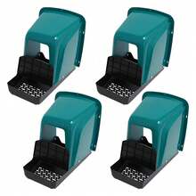 4* Chicken Nest Box Plastic Box With Nesting Boxes Used To Collect Eggs - Default - View 6