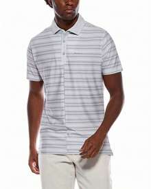 Camisa Polo Técnica Ben Sherman con Bloques de Color y Rayas - Gris - Ver 4