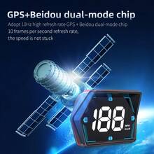 [2026新款] YNF 車用 GPS 導航儀 10Hz 超流暢顯示 | 雙模 GPS+北斗 MT3303 晶片精準定位 | 超速警示與 USB-C 快充 | 公里/英里單位切換 - 二十國集團 - 查看 5