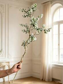 92cm 人造植物，人造尤加利枝葉，人造花，適用於婚禮裝飾、家居裝飾、節日裝飾、喬遷禮物、家居裝飾用品、秋季家居裝飾 - 彩色 - 查看 4