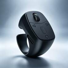 Video Scrolling Ring Remote Control, Bluetooth Camera Remote | Wireless Wristband, IOS&Android Compatible, Hands-Free, Video Recording & Music Control - Multi-color JX-11 - View 12