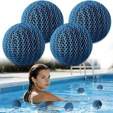 4/2/1pc Hot Tub Dirt Absorber Pack, Hot Spring And Swimming Pool Dirt Removal Ball, Dirt Sponge, Oil Absorbing Sponge For Hot Tub Filter, Hot Tub Cleaning Filter Sponge, Swimming Pool Hot Spring Oil Absorbing Sponge, Hot Tub Accessories, Perfect For Summer Pool Theme Party - Spherical - View 2