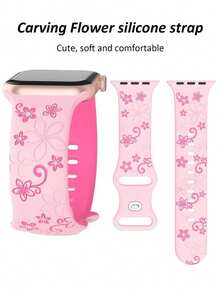 Smart Watch Strap - Pink - View 6