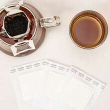 200pcs Disposable Coffee Filter Bags With Handle, Easy To Carry Leak-Proof High Quality Design, Suitable For Home, Office, Commercial Coffee Machines And Tea Brewing, Essential Coffee Accessories And Supplies - Coffee and Tea Filters - View 9