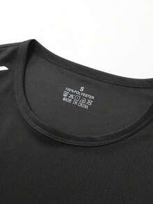 6pcs Men's Solid Color Sports Casual Sleeveless Tank Tops, Mesh Fabric, Inner Wear Home Outdoor Casual Tops Summer - Multicolor - View 8