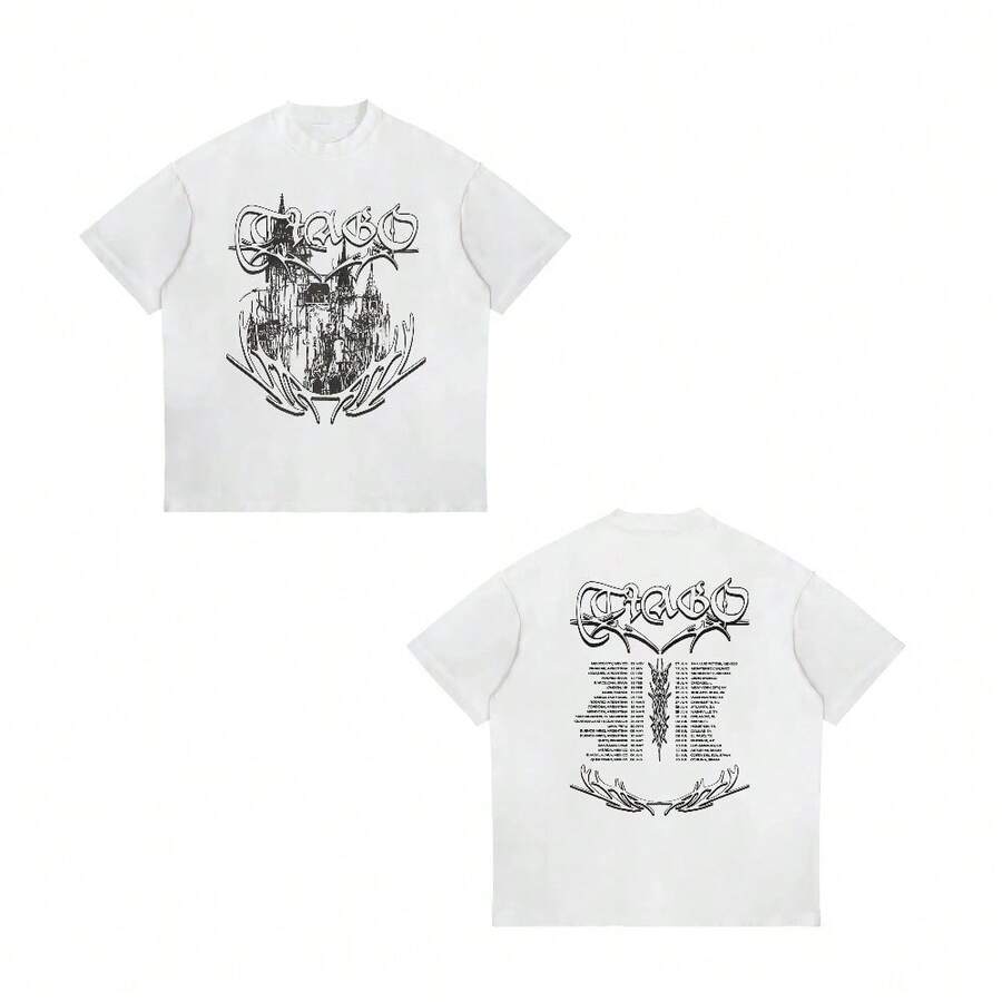 Rapper Tiago Pzk New Album 2026 Graphic T Shirt Men Women Fashion Hip Hop Retro T-shirts Casual Cotton Short Sleeve T-shirt Tops - 3 - Voir 1