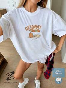 Women T-Shirts - White - View 1