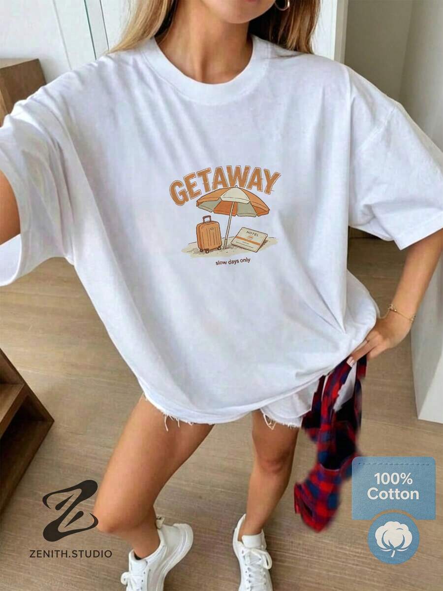 Women T-Shirts - White - View 1