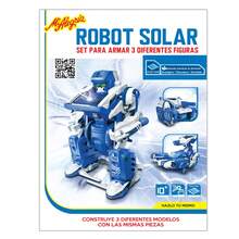 Mi Alegria Solar Robot - Blue and White - View 1