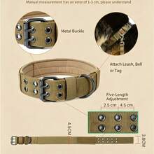1pc Adjustable No-Pull Dog Head Collar, Durable Training Halter With Soft Padding For Medium & Large Dogs - Multicolor - View 4