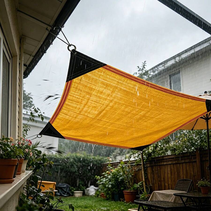 Shade Cloth - Yellow - View 1