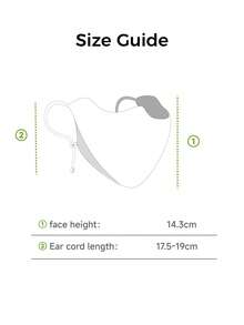 Beneunder Contouring Slim-Fit Sun-Protection Mask AL029 - Dark Grey - View 4