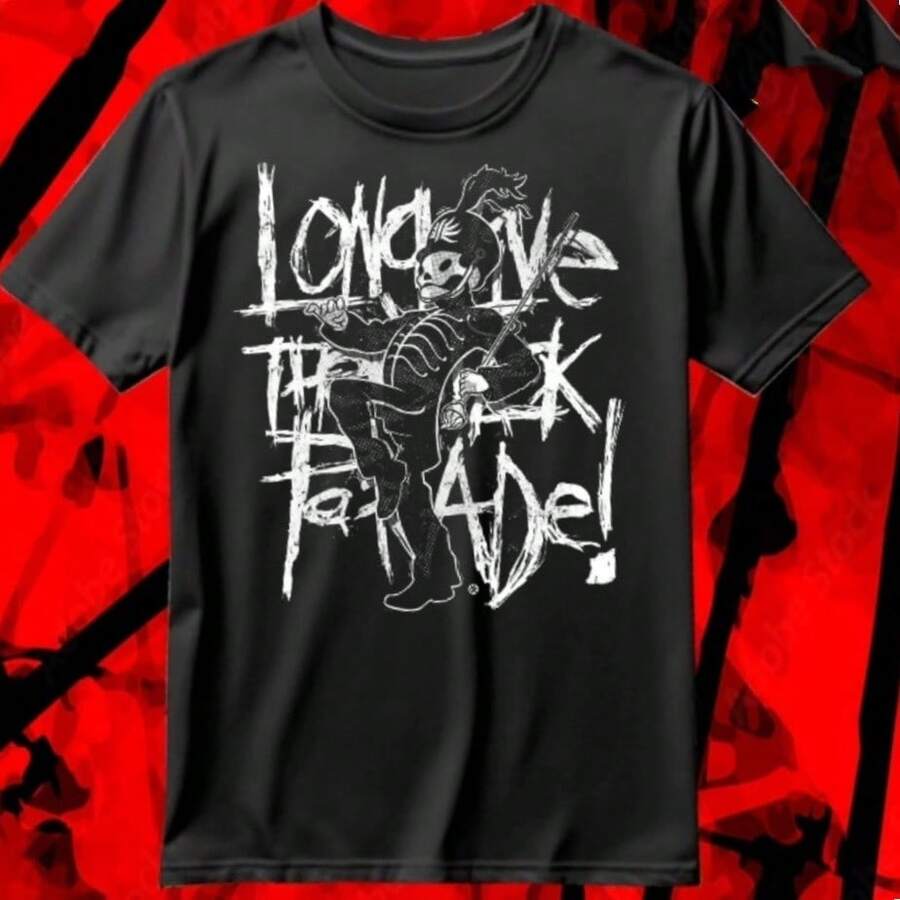 Pool Boy At The Vampire Mansion MCR Gerard Way Unisex Tee T Shirts - Black 3 - View 1
