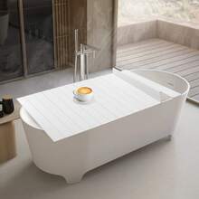Foldable Bath Cover PVC Replacement Hot Tub Cover Spa Lids 31.5*5.91*5.91 Inch - Default - View 1