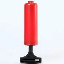 T-Shaped Compact Portable Ball Pump, Holiday Balloon Plastic Hand-Push Air Pump - Multicolor - View 9