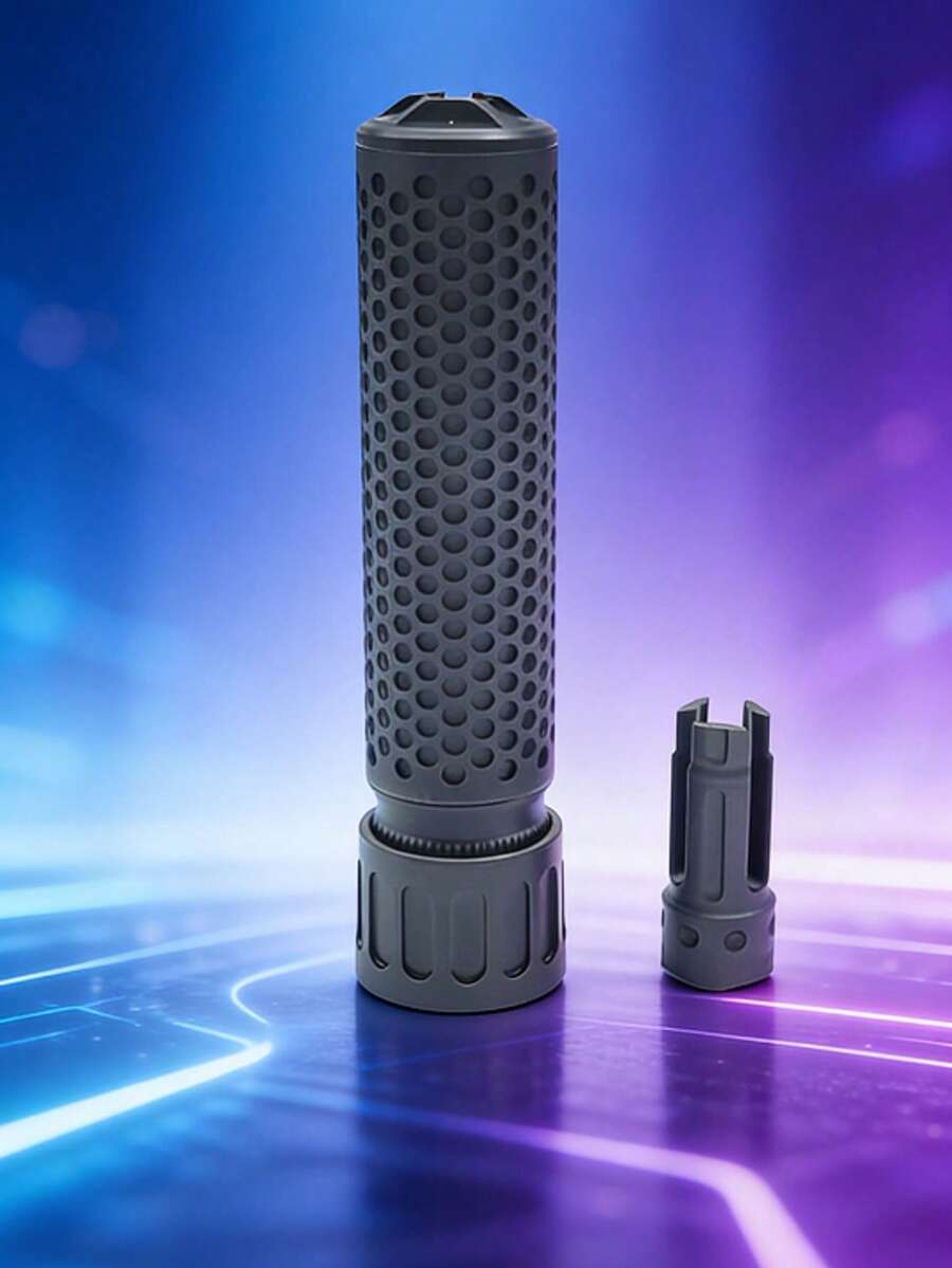 SOCOM Air Compressor Silencer Forpneumatic Tools, Quick-Connectinterface, Threaded Connection - B7 - View 1