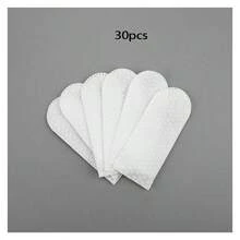 Dog And Cat Ear Cleaning Pads, Suitable For Dogs And Cats, Soft And Easy To Use, Specifically Designed For Cats And Dogs, Fresh Breath, Removes Food Residue, Non-Irritating, Suitable For Daily Ear And Teeth Care Of Pet Cats And Dogs - White - View 15