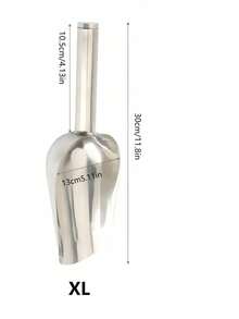 Thick Stainless Steel Ice Shovel, Flour Shovel, Multipurpose Grain Shovel, Ice Shovel, Suitable For Home, Milk Tea Shop, Supermarket And Other Food Service - Multicolor - View 13