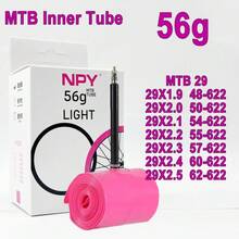 1pc TPU Ultra-Light Mountain Bike Inner Tube 29 Inch Bicycle TPU Material Inner Tube 45mm French Valve Ultra-Light - Apricot - View 6