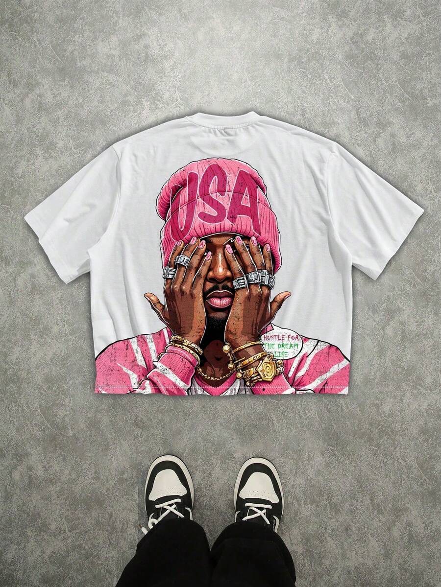 Women T-Shirts - 白色 3 - 查看 1